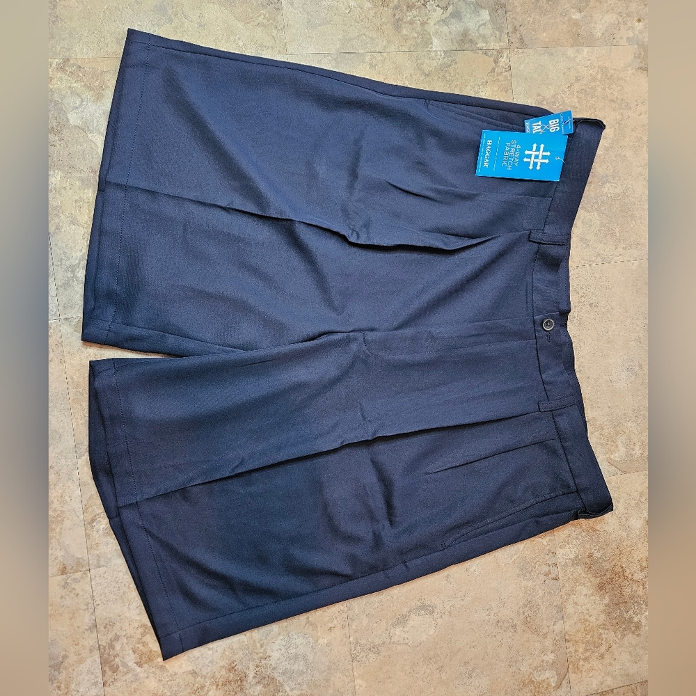 Haggar Dress Shorts 44W NWT